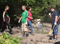 В поселке Тельмана ликвидирована стихийная свалка