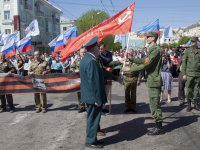 Торжества, посвященные Дню Победы, в Луганске