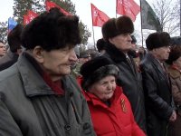 Митинг к 77-й годовщине освобождения Луганска в сквере имени 9-го Мая